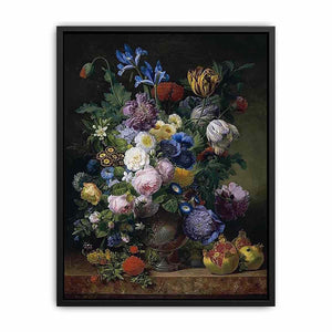 Still-Life by JEAN-JOSEPH-XAVIER BIDAULD Canvas Print