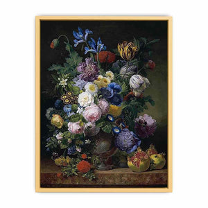 Still-Life by JEAN-JOSEPH-XAVIER BIDAULD Streched canvas