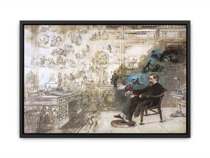 Dickens' Dream Canvas Print