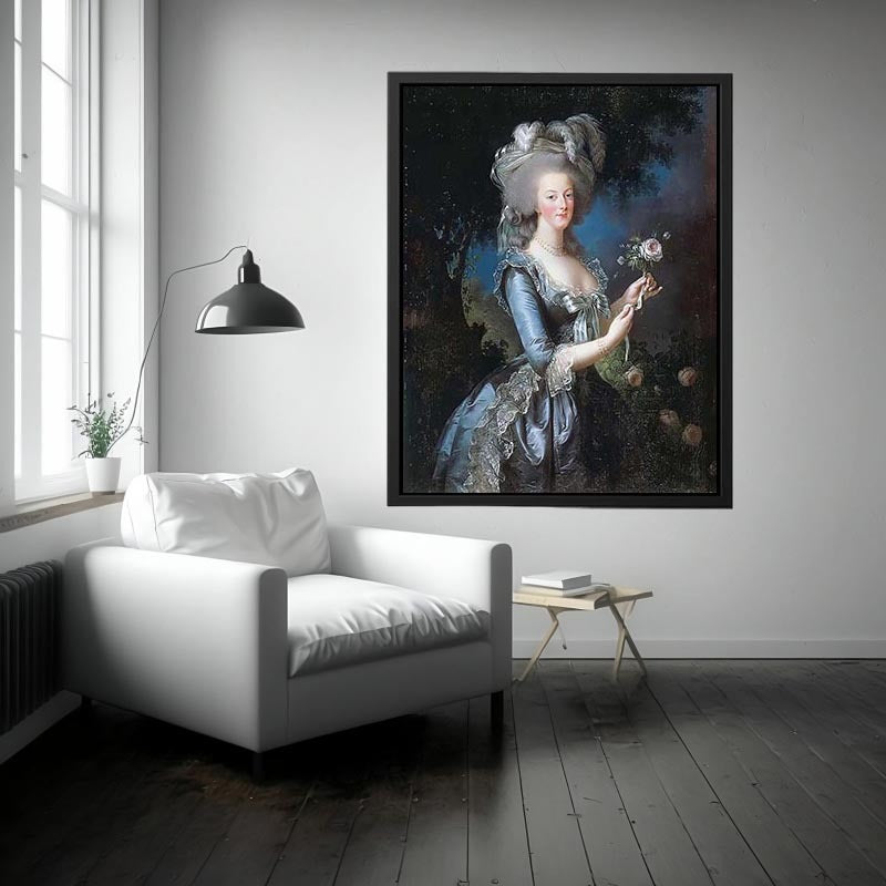 Marie Antoinette after Vigee-Lebrun by LOUISE CAMPBELL CLAY Painting