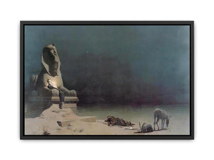Rest on the Flight into Egypt Canvas Print