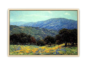 Flowers Under the Oaks Art Print