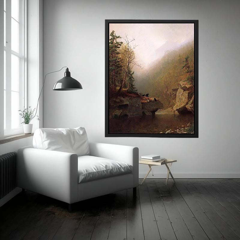 Three Bears by ALEXANDER HELWIG WYANT Painting