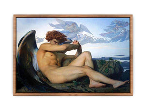 The Fallen Angel Painting Poster