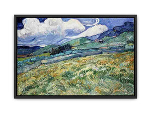 Landscape from Saint-Remy Canvas Print