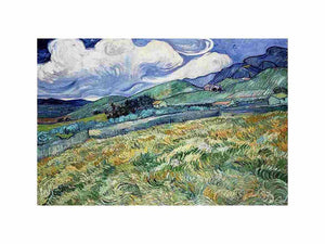 Landscape from Saint-Remy by Vincent van Gogh