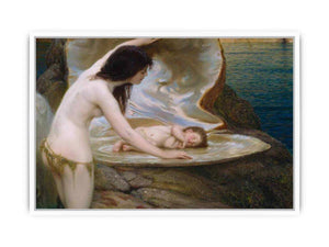 Water Baby Framed Print