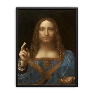 Salvator Mundi by Leonardo da Vinci Canvas Print