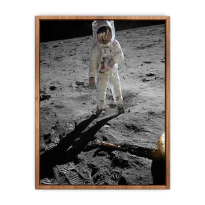 Astronaut Walk on Moon Poster