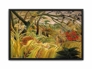 Tiger in a Tropical Storm by Henri Rousseau