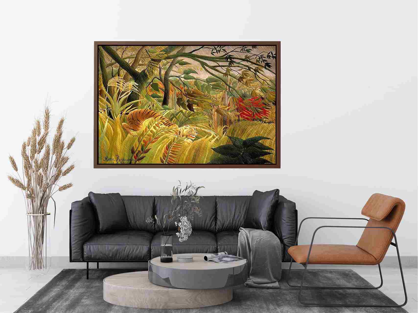 Tiger in a Tropical Storm by Henri Rousseau