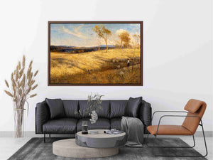 Golden summer, Eaglemont by Arthur Streeton