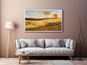 Golden summer, Eaglemont by Arthur Streeton