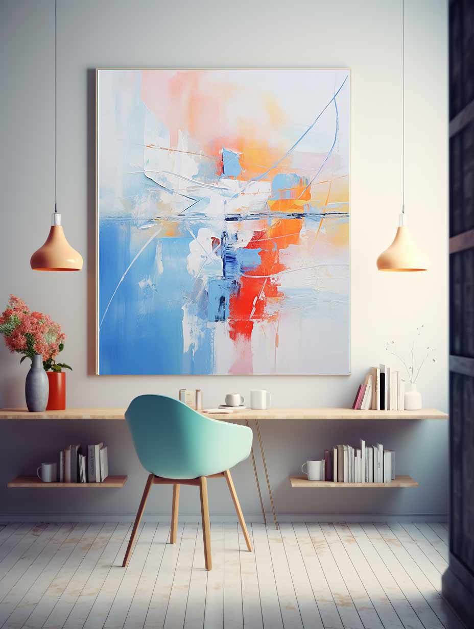 Abstract Painting Multicolor Painting