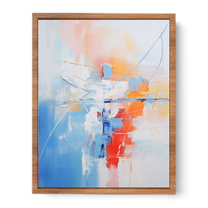 Abstract Painting Multicolor Poster