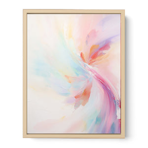 Light Color Abstract Painting Streched canvas