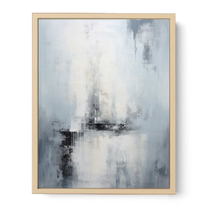 Grey Abstract Painting Streched canvas