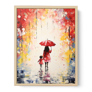 A Puddle's Promise Streched canvas