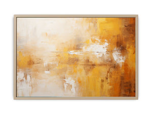 Abstract Brown Painting Art Print