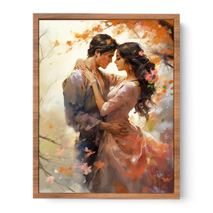 Couple Painting Poster