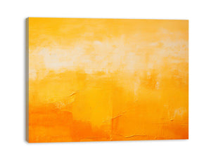 Orange Yellow Abstract Painting