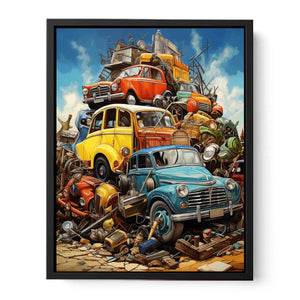 Metal Maw Canvas Print