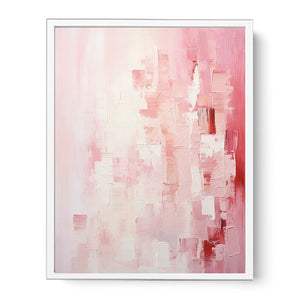 Abstract Pink Painting Framed Print