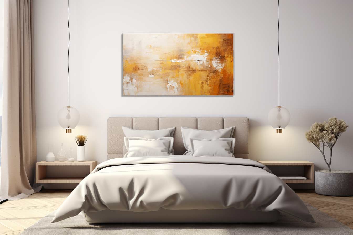 Abstract Brown Abstract Painting