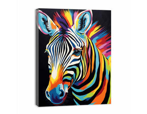 Modern Zebra Painting