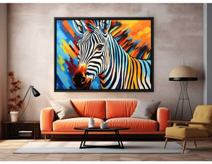 Zebra Stripes Painting