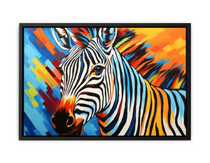 Zebra Stripes Canvas Print