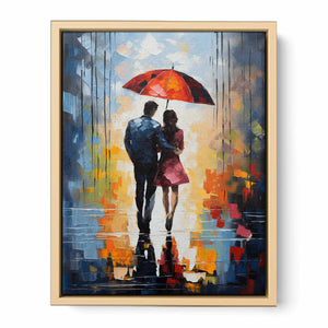 Two Hearts, One Pace Streched canvas