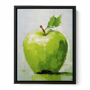 Green Apple Canvas Print