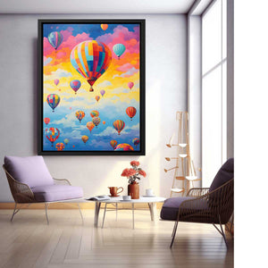 Hot Balloons Painting