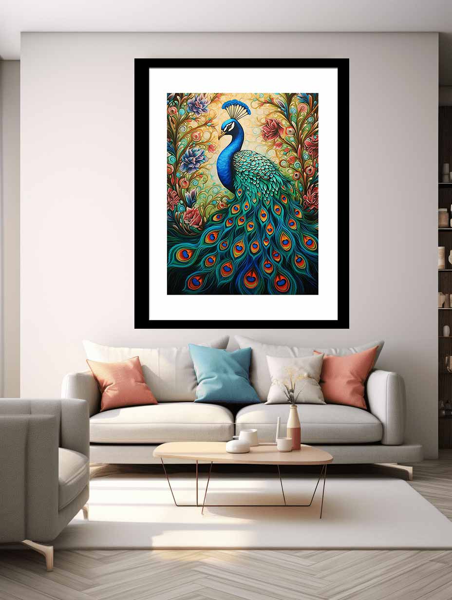 Peacock Painting