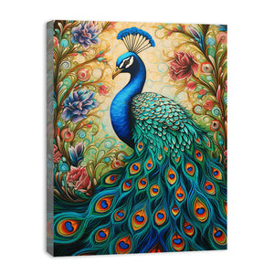 Peacock Painting