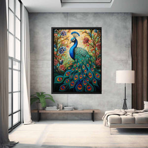 Peacock Painting