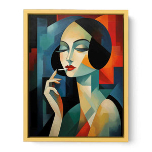 The Angled Breath Streched canvas