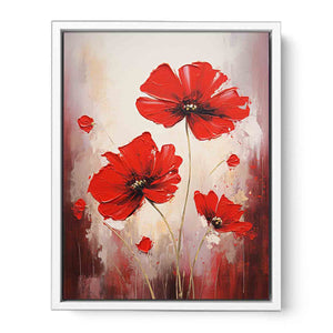 Red Flowers Framed Print