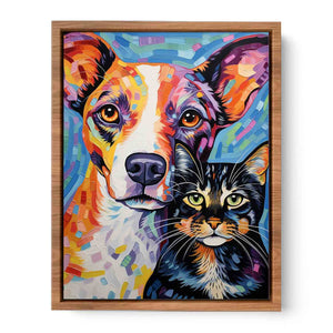 Cat Dog Poster