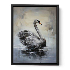 Modern Art Painting Grey Bird