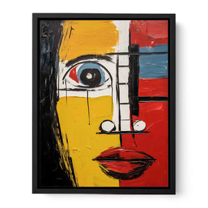 Chromatic Gaze Canvas Print