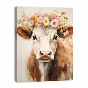 Modern Cow Painting