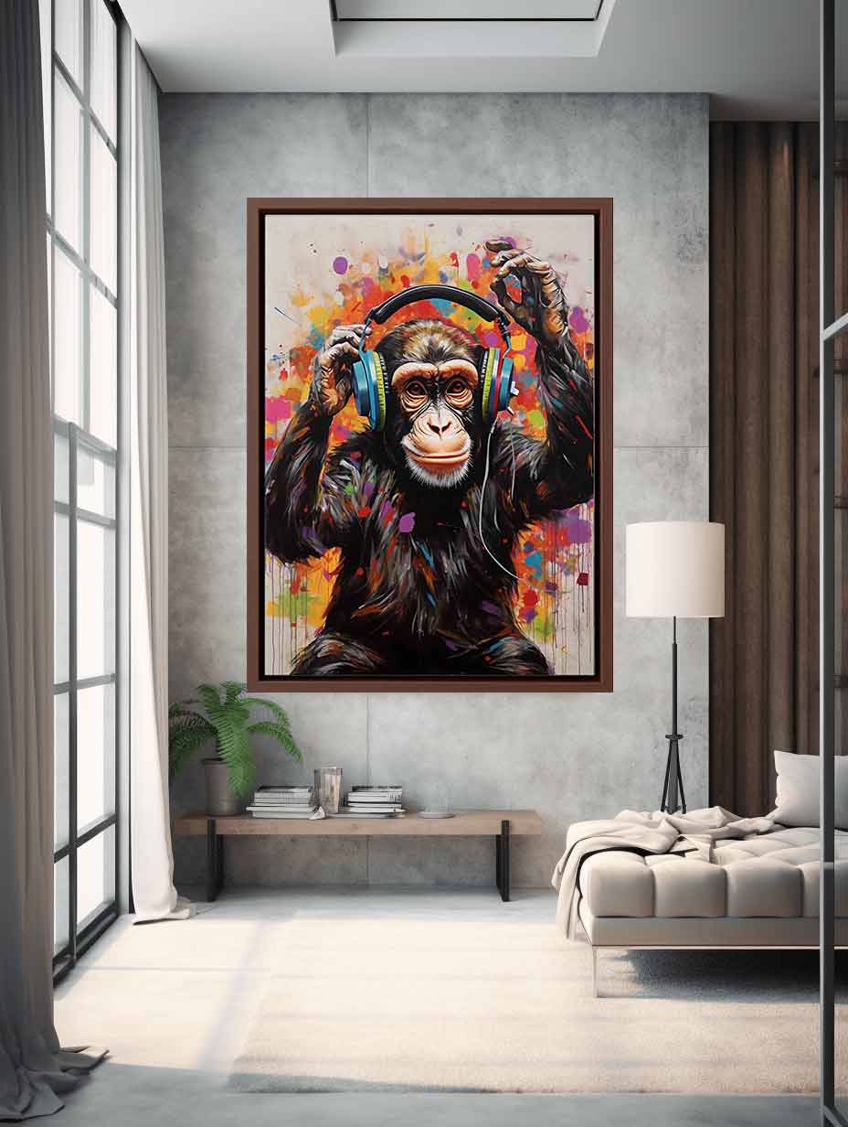 Modern Monkey Painting