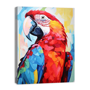 Tropical Parrot Painting