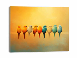 Brids on Branch Painting