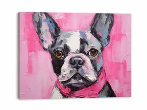 Pug Dog Painting
