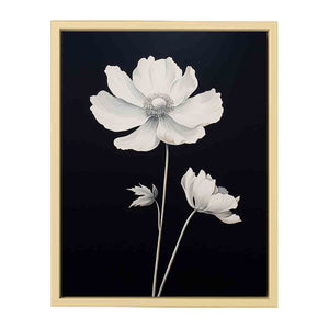 White Flower Painting Art Print
