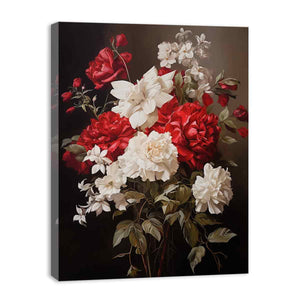 Vinatge Flower Painting