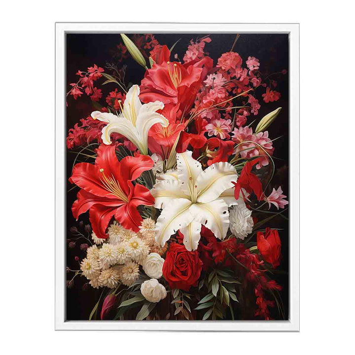 Beautiful Floral PaintingCanvas Print